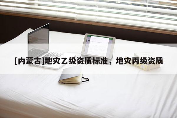[內蒙古]地災乙級資質標準，地災丙級資質